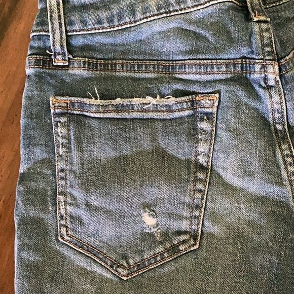NEW Joe’s Jeans Designer Denim Distressed Shorts Size 24 In Color Melbourne - Picture 10 of 12